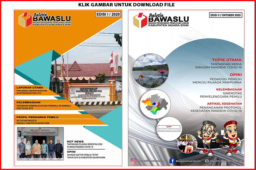 Download Buletin Bawaslu Kab. Muara Enim